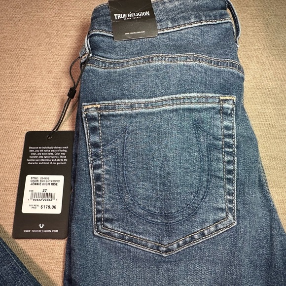True Religion High rise jeans- SIZE 27 - Picture 2 of 6